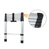 findmall Telescopic Ladder 6.6 Feet with Non-Slip Feet, Maximum Weight