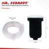 Mr. Scrappy 20-MSAS-65-WH Single Outlet Garbage Disposal Air Switch, Kitchen