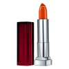 2 Labial Maybelline Color Sensational 880 Naranja Eléctrico