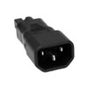 SF Cable, Polarized C7 to C14 Power Plug Adapter
