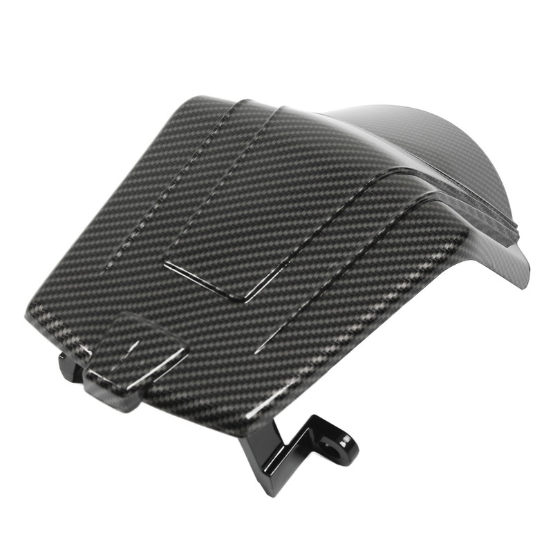 Motorcycle Front Wiring Box Cover Carbon Fiber Grain Strong Strength