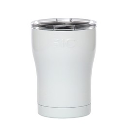 Seriously Ice Cold 12 Oz. Double Wall Vacuum Insulated 18/8 Stainless Steel Powder Coated Travel Mug Tumblers with Splash Proof BPA Free Lid