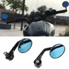 Pair of Motorcycle Rearview Mirror Wide View Aluminum Alloy Universal