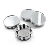 Opuweiy Wheel Center Caps, Outer Diameter 54mm, Card Diameter 50mm,