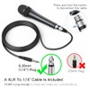 FIFINE Karaoke Microphone, Dynamic Vocal Microphone for Speaker, 6.35MM Wired