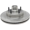 Raybestos R-Line Replacement Front Disc Brake Rotor and Hub Assembly