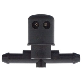 febi bilstein 49194 Windshield Washer Nozzle, pack of one, Schwarz