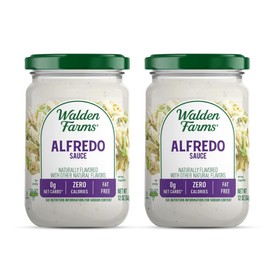 Walden Farms Sauce (12 Fl Oz (Pack of 2), Alfredo)