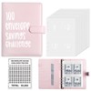 ChillyFar Money Saver Budget Binder Book with Pouches, 100 Envelope