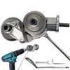 Electric Drill Plate Cutter Double Headed Metal Sheet Cutter Precise