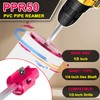 PPR50 PVC Pipe Reamer 1/2-Inch Head with 1/4-Inch Hex Shaft