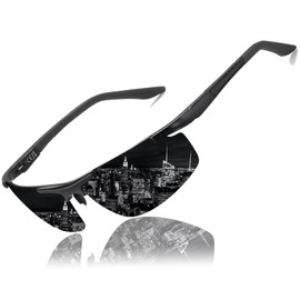 Perfectmiaoxuan Pilot Sunglasses Polarised for Mens Womens Classic Vintage Style Ultralight Metal frame Glasses Shades Driving Fishing UV protection