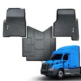 V-TRUCK CORP FLOOR MATS SET FOR FREIGHTLINER CASCADIA 113 & 125 MODELS