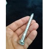 Coach Screws Hex Head Width 17mm Galvanised Zinc Plated Steel