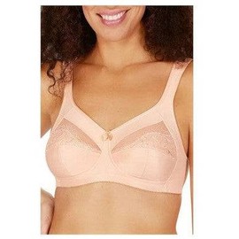 Amoena Isadora Wire-Free Mastectomy Bra Rose Nude, 36 / DDD