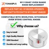 W11156487 W10823529 Oven Range Knob Replacement, Compatible with Whirlpool KitchenAid