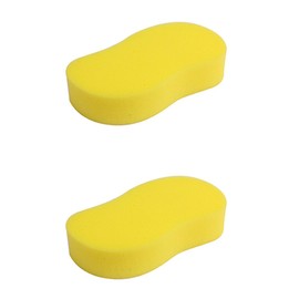 Tucireat Pack of 2 Car Wash Sponge, Especially Absorbent Washing Sponge, Car Sponge, Large Car Cleaning Products, Sponge, 220 x 110 x 50 mm, Car Sponges, Application Sponge