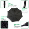 ADEPTNA Large 49” Double Ribbed Golf Umbrella Windproof and Waterproof