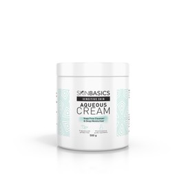 Skin Basics Aqueous Cream BP Soap-Free Cleanser 500g (Jar)