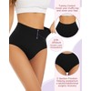 Sunm Boutique Women's Underwear Cotton High Waisted Underwear Full Coverage