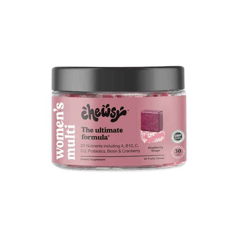 Masticables Multivitamínicos Chewsy Para Mujer Womens Multivitamin Chews, Immune Support,