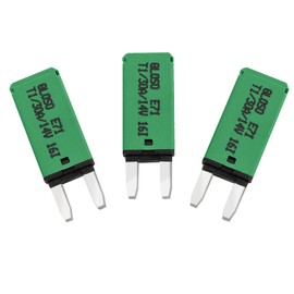 GLOSO Blade Circuit Breaker Mini RV Marine Boat Truck Yacht Auto Reset Audio Solar System Protection ATO ATC 30 Amp 3 PACK E71