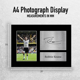 HWC Trading A4 Robbie Keane Tottenham Hotspurs Spurs Gifts Printed Signed Autograph Picture for Fans and Supporters - A4