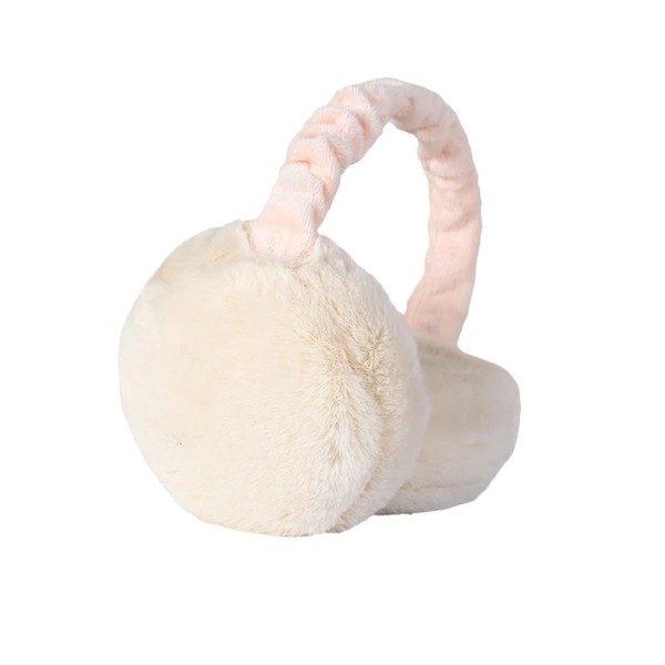 HSAJS Earmuffs Women's Winter Plush Ear Warmers Foldable Warm Soft