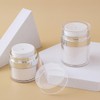 UUYYEO 2 Pcs 30g Refillable Airless Pump Jars Travel Face