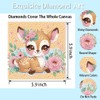 4 Packs Cute Animals Diamond Art Kits for Kids, DIY