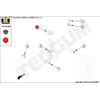 TEDGUM 00504086 Rear Suspension Plate (Upper; Lifting)