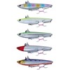 Sea Bass Sinking Vibration 16g 77mm Minnow Lure 5-Piece Set