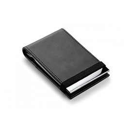 Philippi Giorgio Credit Card Holder Leather Stainless Steel Polished [P] [W]