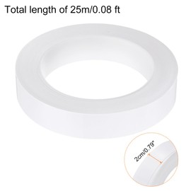 HARFINGTON Floor Tiles White Foil Lines Metallic Mirror Tape 0.79" x82 Ft Ft Self Adhesive Decor Floor Wall Seam Sticker Waterproof Gap Sealing Tape for Kitchen Bathroom Cabinet