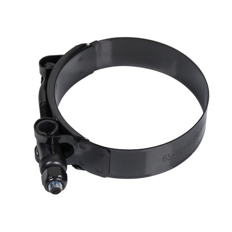 Kyostar 2.5" T-Bolt Hose Clamp Adjustable Stainless Steel Clamp Black