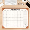 YIBUKIU Desk Calendar 2025-2026 with Desktop Mat, 22x17 inch Large