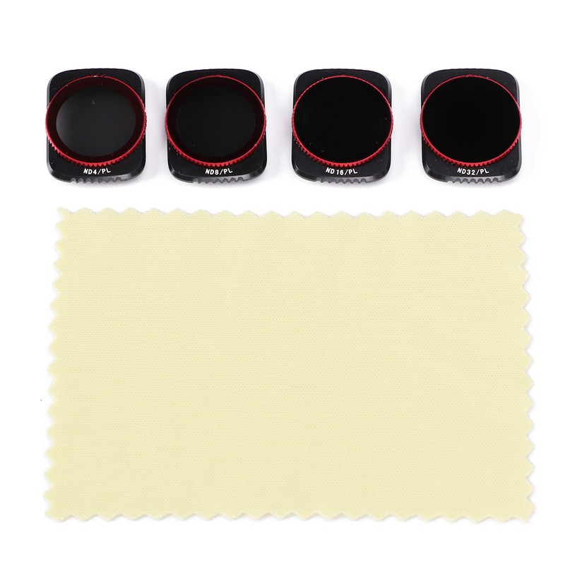 4pcs Adjustable ND Lens Filter Dimmer Aluminum Alloy Accessories Fit