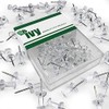 Ivy Stationery - Clear Push Pins Map Pins- Pack of