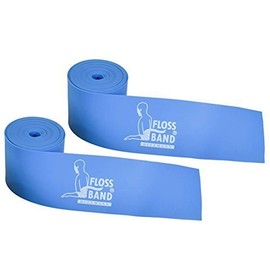 Dittmann Floss Band Compression Resistance Band for Rehabilitation / Physical Therapy / Agility - Set of 2 - Blue