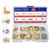 M2.5 Hex Standoff Spacers Nuts Screws Kit,160 Pcs M2.5 Male