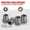 UYECOVE 5 Pcs Bolt Extractor Set Heavy Duty, 1/2' Drive