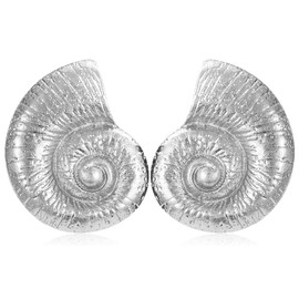 CWVHQ Bohemian Conch Shell Earrings for Women Statement Long Gold Teardrop Drop Dangle Earrings for Women (style-1)