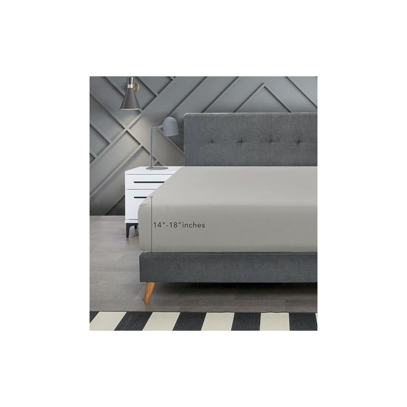 Home Beyond & HB design - Premium Fitted Sheet Queen