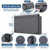 55-58 Inch Outdoor TV Cover, 600D Oxford Weatherproof Cover with