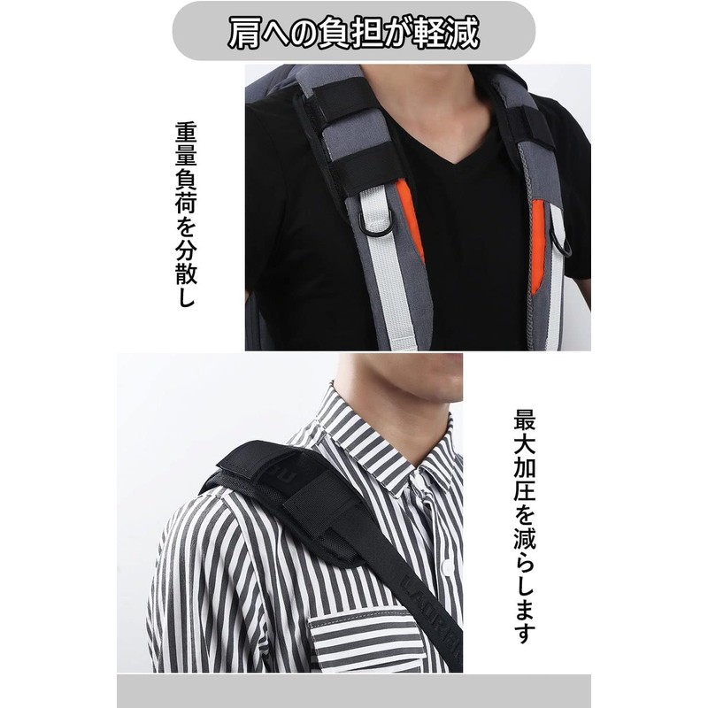 LIKENNY Shoulder Pads, Backpack, Removable, Shoulder Pads, Easy Installation, Spare