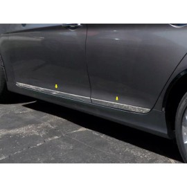 Best for Less fit:2015-2019 Hyundai Sonata Flat Body Side Molding Accent Trim BBL 4Pc 2 1/2"