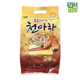 Cheonma-Cha 천마차 동일 콘후레이크 50스틱 Cheonmachae Dongil Corn Flakes 50 Sticks