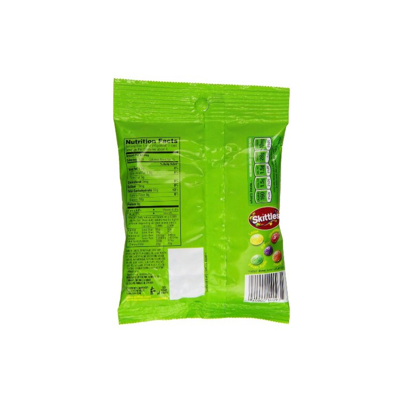 Skittles Candy, Sours, 5.7 Ounce (Pack of 12)