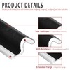 100 Feet Weather Stripping Door Seal Strip, Solike V-Shaped "Q"