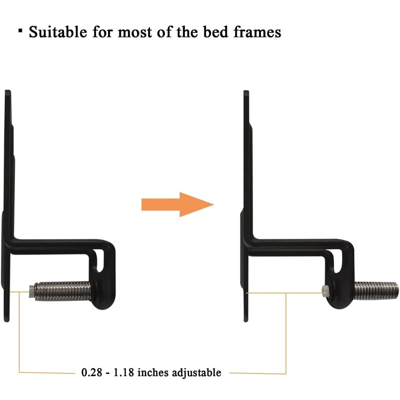 RONDURE Mattress Slide Stopper with Anti Skid Mattress Gripper -